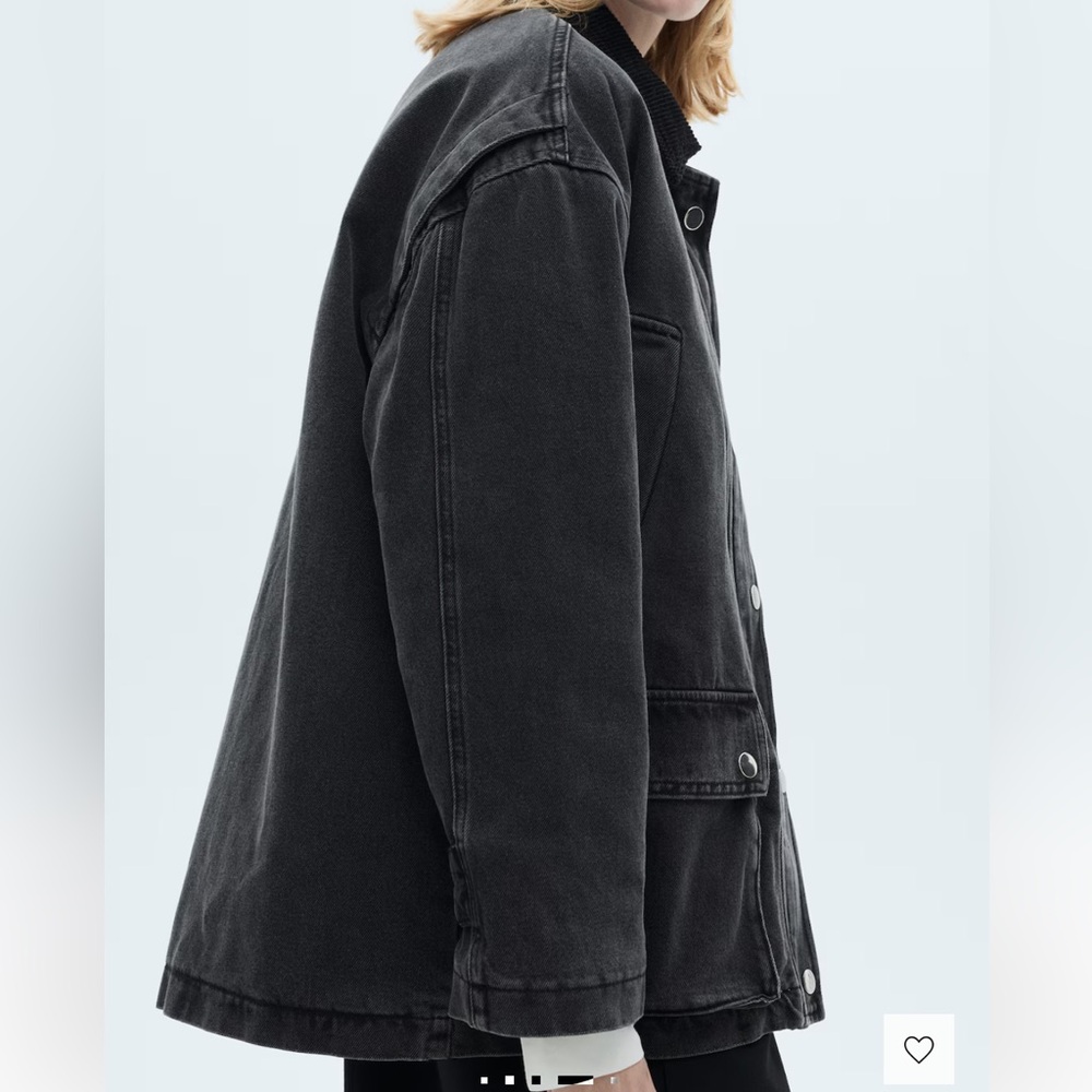 Mango Black Utility Jacket - Picture 4 of 6